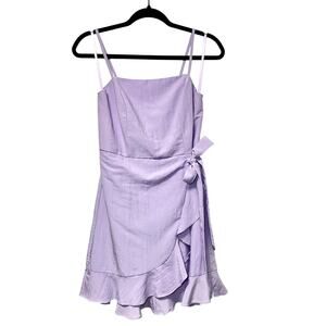 She + Sky Capri Ruffle Tie Dress - Size Medium Cotagge